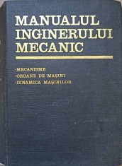 MANUALUL INGINERULUI MECANIC. MECANISME, ORGANE DE MASINI, DINAMICA MASINILOR-COORDONATOR GH. BUZDUGAN-266520