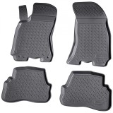 Set de 4 covorase cauciuc 3D stil tavita premium pentru VW Passat B5 din 1996-2005, Volkswagen, Recambo