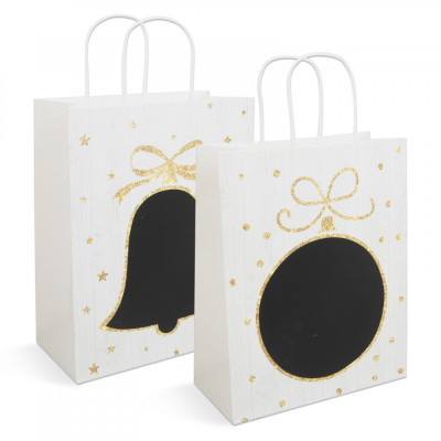 Punga cadou - hartie &amp;quot;Craft&amp;quot; - 265 x 127 x 330 mm - 2 tipuri/ pachet Best CarHome foto