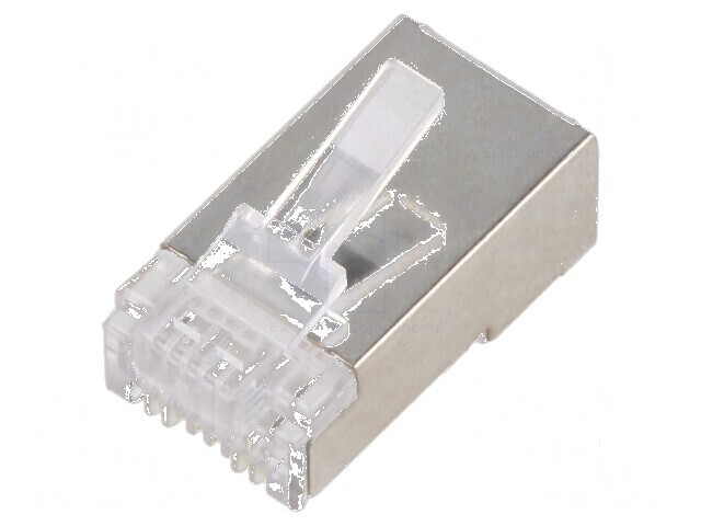 Conector RJ45 Cat 6 ecranat de trecere