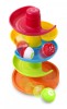 Turnulet cu bilute Little Learner, jucarie interactiva, joc educativ, plastic, 12 luni+