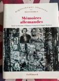 M&eacute;moires allemandes