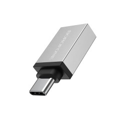 Adaptor Borofone Gri BV3 USB-C tata la USB-A mama