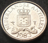Cumpara ieftin Moneda exotica 10 CENTI - ANTILELE OLANDEZE (Caraibe), anul 1983 * cod 1860, America Centrala si de Sud