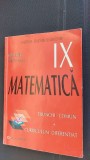 MATEMATICA CLASA A IX A TRUNCHI COMUN _ CURICCULUM DIFERENTIAT BURTEA, Clasa 9