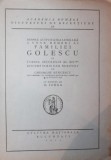 DESPRE ACTIVITATEA LITERARA A UNOR MEMBRI AI FAMILIEI GOLESCU IN CURSUL SECOLULUI AL XIX - LEA