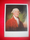 HOPCT 23041 GEORGE WASHINGTON -GILBERT STUART [ 1755-1828 ] -SUA -CP PICTURA -NECIRCULATA