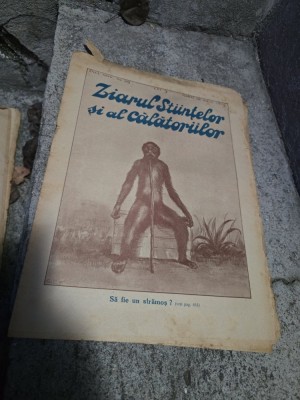 Ziarul Ştiinţelor şi al Călătoriilor nr.29/1929 foto