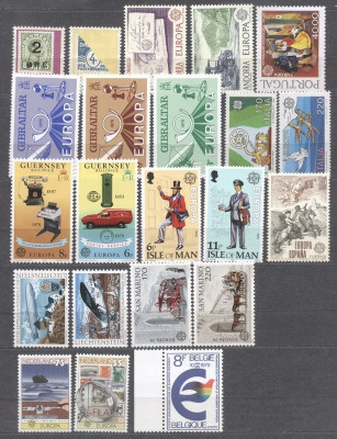 Lot 1979 Europa CEPT 22 values MNH AC.824 foto