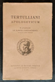 1930 TERTULLIAN APOLOGETICUM limba ROMANA Episcop Vartolomeiu 191pag TERTULLIANI