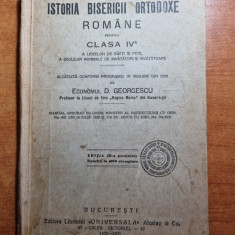 istoria bisericii ortodoxe romane -manual pentru clasa a 4-a- din anul 1930-1931
