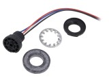 Kit conector AC IoTH Zhaga Book 18 4p Vite fără capac - TECHNO