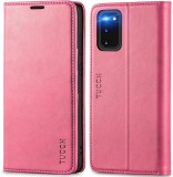 Husa de protectie pentru Samsung Galaxy S20 Tucch, TPU, roz, 6,2 inchi