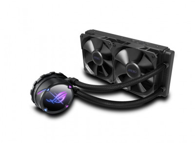 Asus cpu liquid cooler rog strix lc ii 240 rog strix lc ii 240 water foto