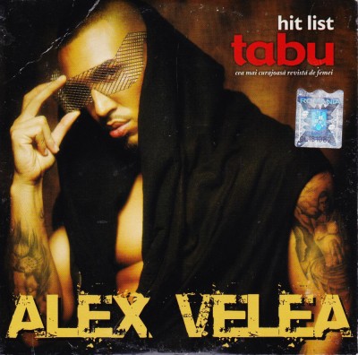 CD Pop: Alex Velea - Hit List - Tabu ( original, ca nou ) foto