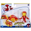SPIDEY PRIETENII EXTRAORDINARI SET VEHICUL SI FIGURINA IRON MAN SuperHeroes ToysZone, Hasbro