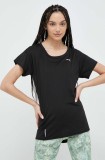 Puma tricou femei, culoarea negru