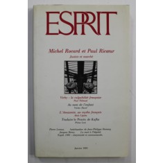ESPRIT , REVUE INTERNATIONALE , JANVIER 1981