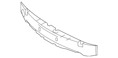 Absorber, armatura bara fata MAZDA 3 (BK), 10.2003-07.2009, model Hatchback, SEDAN, foto