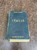 Italie, Guides-Joanne, ghid vechi in limba franceza (contine harta)