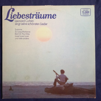 LP : Leonard Cohen - Liebestraume _ CBS, Germania, 1980 _ NM / VG+ foto