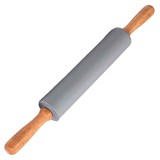Sucitor Pufo pentru bucatarie sau cofetarie din inox din lemn si silicon, 48 cm