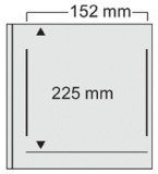 5 Folii cu 1 buzunar de 152 x 225 mm, Universal, colectionabile in format A5