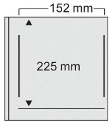5 Folii cu 1 buzunar de 152 x 225 mm, Universal, colectionabile in format A5 foto