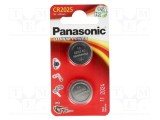 Baterie litiu CR2025 Panasonic 3V nere&icirc;ncărcabilă &Oslash;20x2,5mm