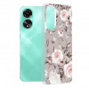 Husa pentru Oppo A78 4G, Techsuit Marble Series, Bloom of Ruth Gray