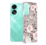 Husa Oppo A78 4G Techsuit Marble, Bloom of Ruth Gray