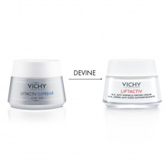 Crema de zi antirid si fermitate pentru ten uscat Liftactiv H.A, 50 ml, Vichy