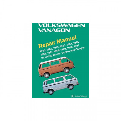 Volkswagen Vanagon Official Factory Repair Manual: 1980, 1981, 1982, 1983, 1984, 1985, 1986, 1987, 1988, 1989, 1990, 1991: Including Diesel, Syncro, a foto