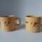 Set 2 cesti de cafea, ceramica (faianta), cu scris auriu Numai pentru Zita /Zita