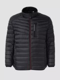 s.Oliver Big Sizes Jacheta barbati, fara gluga cu buzunare oblice si croiala Regular fit, Negru, 2XL