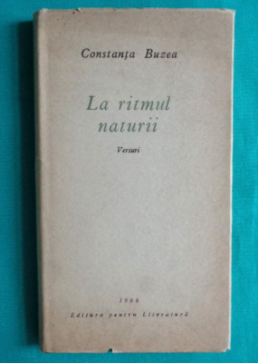 Constanta Buzea &amp;ndash; La ritmul naturii ( prima editie ) foto