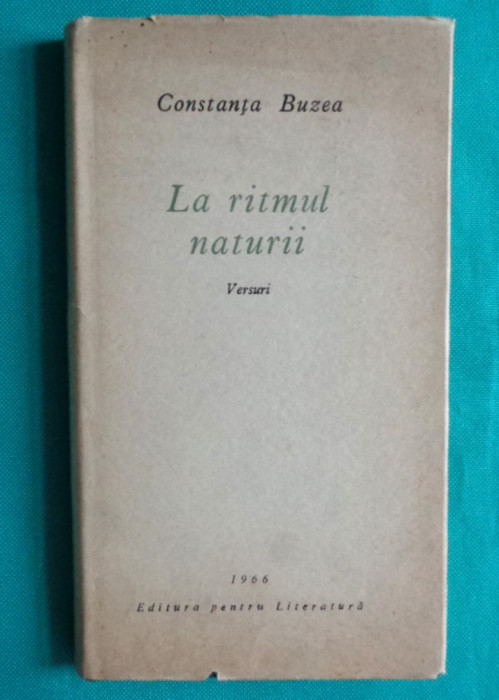 Constanta Buzea &ndash; La ritmul naturii ( prima editie )