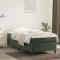vidaXL Cadru de pat box spring, verde &icirc;nchis, 100x200 cm, catifea