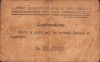 A2618N Legitimație Prima Societate Rom&acirc;nă de Explosibile Făgăraș, 1924