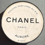 CHANEL,,COCO&quot;PARIS /POUDRE PARFUMEE AU No*5,,AURORE&quot;5012/PUDRA PARFUMATA,ANII&#039;7O