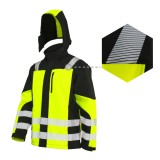 Jacheta Softshel Classic-vis TT cu benzi reflectorizante segmentate