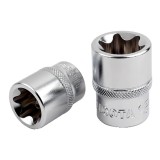 Cheie Tubulară hexagonal Exterior E16 - Oțel Crom-Vanadiu, 1/2 Zoll, Precizie și Durabilitate