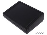 Carcasă Desktop TEKMAR X Neagră ABS 133x188x56mm