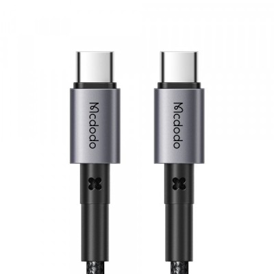 Cablu Date si Incarcare USB-C - USB-C McDodo CA-3130, 65W, 1m, Negru foto