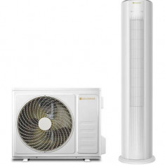 Aparat aer conditionat Goldsense tip Coloana, 24000 BTU, Filtrare Carbon, Super Silent, Auto Curatare (Alb)