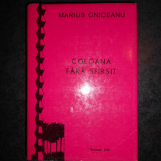 MARIUS ONICEANU - COLOANA FARA SFARSIT (1990, editie cartonata)