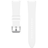 Curea smartwatch Samsung Ridge Sport Band pentru Galaxy Watch 4 / 4 Classic (20mm, M/L), Alb