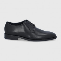 Joop! pantofi de piele barbati, culoarea negru