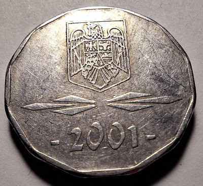 Moneda 5000 lei 2001 (#3) foto