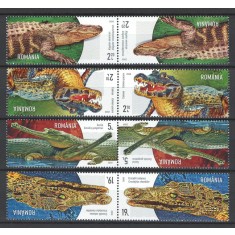 Romania 2020 - LP 2307 nestampilat - Crocodili - pereche